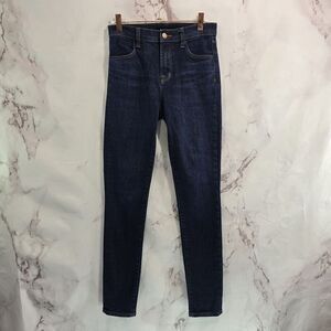 J Brand Jeans Women 25 0 Maria High Rise Skinny Denim Everlast Dark Wash